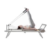 Foldable Pilates Reformer, Multifunctional Folding Yoga Bed For Home And Gym Workout, Stretching Training Bed Core Workout Equipment