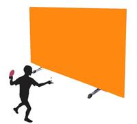 Foldable Ping Pong Baffle - 140cm Table Tennis Divider, Temporary Privacy Screen for Indoor & Outdoor Use, Enhance Game Experience & Space Separation