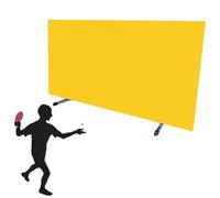 Foldable Ping Pong Baffle - 140cm Table Tennis Divider, Temporary Privacy Screen for Indoor & Outdoor Use, Enhance Game Experience & Space Separation
