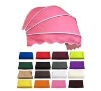 Foldable Pink Dome Awning for Windows & Doors - Stylish Arch Canopy, 100 cm (3.28 ft) Patio Awning for Outdoor Sun Protection & Decoration