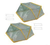 Foldable Plant Protection Covers Set For Vegetable And Fruit Gardens Providing Long Lasting Shielding From Insects And Environmental Damage(49x38x22cm)