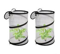 Foldable Plant Protection Net, Bird Proof Garden Mesh Cover, Vegetable Fruit Flower Guard, Breathable Insect Barrier Cage, Outdoor Herb Shield(2PCS)