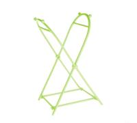 Foldable Plastic Frame Trash Bag Holder Rack for Easy Outdoor Waste Management and Portable Transport (B)