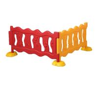Foldable Plastic Garden Fence for Dogs - Detive Outdoor Panels, 100x55CM (39.4x21.7in), 2pcs, Versatile Animal BER for Indoor & Outdoor Use