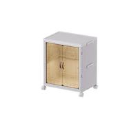 Foldable Plastic Shoe Rack Large & Sturdy Stackable Storage Container No Installation Required for Entryway 1 Tier (W-43.5cm) - Perfect Shoe Organizer Solution
