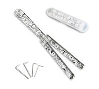 Foldable Plastic Tool with Black&White Graffiti - Safe Plastic Training Tool for Beginners, Includes Storage Case & 4 Hex Wrenches, Lightweight & Perfectly Balanced