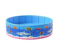 Foldable Pool | Patterned Rounded Pool - Foldable Pool Without Inflating Cartoon | For Summer Games In The Garden Terrace Or Ground