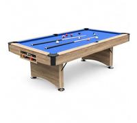 Foldable Pool Table with Table Tennis & Dining Top | Folding Game Table, Fold-Up Storage, Billiards Combo, Home Games Room