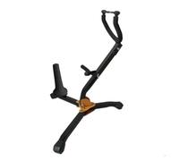 Foldable Portable Alto Tenor Saxophone Stand Sax Tripod Holder Instrument Saxophone Accessories For Saxophone (Color : Bk tube holder)