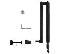 Foldable Portable Aluminum Mic Boom Stand Shake Proof Design Compatible For Smartphones Tablets Podcast Studio Use Portable Phone Tablet Mount Holder