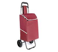 Foldable Portable Grocery Shopping Trolley 40L Large Capacity Lightweight Pull Trailer for Household Use Easy to Carry Ideal for Shopping and Errands