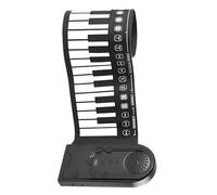 Foldable Portable Hand Roll Piano Standard 49 Keys Roll Up Digital Piano With Built-in Loudspeaker Keyboard Piano for Beginner