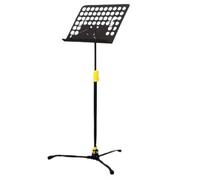 Foldable portable music stand， Music Stand Adjustable Height Portable Fold Book For Sheet Black 48.5x155cm