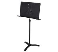Foldable portable music stand， Music Stand Black Portable Fold Adjustable Height 104-170cm