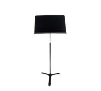 Foldable portable music stand， Music Stand Fold Adjustable Height Tripod Base Portable Black