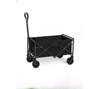 Foldable Portable Outdoor TrolleyFestive Camping Cart for Picnics Beach Trips Fishing and Market StallsLightweight Easy to Carry and Store