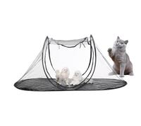 Foldable Portable Pet Ploypen - Soft Pet Ploypens, Lightweight Fabric Playpen | Have Soft Breathable Mesh, Perfect Portable Pet Cage