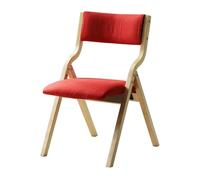 Foldable Portable Reclining Chair, No Installation Solid Wood Construction, Stable Comfortable Indoor Outdoor Use