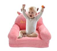 Foldable Princess Toddler Couch Bed for Kids - Comfy Lounger Chair with Folding Bed - Perfect for Home