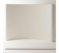 Foldable Privacy Divider, Self-Standing Kraft Paper, 1.6m Height | Foldable Privacy Divider - Versatile Screen for Offices and Living Spaces, Perfect for Creating Personal Boundaries