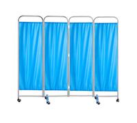 Foldable Privacy Screen,3-6 Panels Ward Partition,Partition Room Dividers with 360° Brake Wheels,for Hospitals Beauty Salons Office