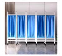 Foldable Privacy Screen, 6 Ft Tall Room Divider Screens Medical Privacy Screen On Wheels for Nursing Home Medical Clinic Spa Lab (Color : Pink, Size : 6PCS)