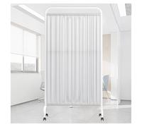 Foldable Privacy Screen with Wheels, Portable Room Divider for Enhanced Medical Confidentiality in Clinics, Wards, and Examination Areas