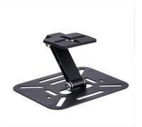 Foldable Projector Stand Desk, Wall and Ceiling Mount Bracket with 180-Degree Rotation for Home Theater Black