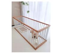 Foldable Puppy Playpen，Free Standing Dog Gate ，Dog Fence for Indoor or Outdoor Use，DIY Assembled Adjustable Safety Fence 8pieces Height50CM