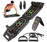 Foldable Push up Board,15 in 1 Press up Board, Portable push up board effectively Exercise the muscle of the upper body Shoulders,Chest,Back and Triceps