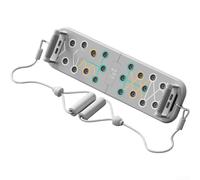 Foldable Push Up Board for Strength Training ABS Construction Supports Up to 300 lbs with Multi Grip Options and Stable Anti Slip for Safety (C)