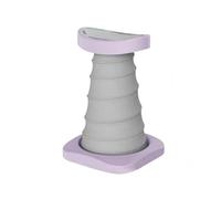 Foldable Push-Up Training Stand, Portable Spring Push-Up Bar With Reduced Pressure, Push Up Handles Perfect For Floor Strength Training, For Full Body Workout And Muscle Toning(Purple)