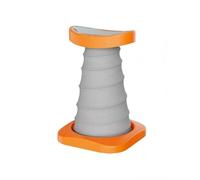 Foldable Push-Up Training Stand, Portable Spring Push-Up Bar With Reduced Pressure, Push Up Handles Perfect For Floor Strength Training, For Full Body Workout And Muscle Toning(Orange)
