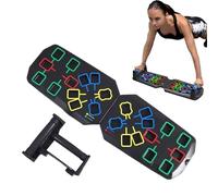 Foldable Push Ups - Professional Home Training Equipment | Colour Coded Push Up Bar System for Muscle Training, Strength Building, Bodyweight Workouts, Compact Gym Tool for Men