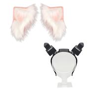 Foldable Puss Ears Hair Band with Realistic Ear Movements | Auto Mode with Gravities Sensors, LED Light and Touch Control for Music Lover, Comfortable Wear for Most Ages