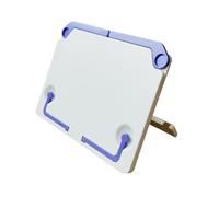 Foldable Reading Stand Adjustable Book Rest Music Stand with Extendable Arm Page Clip for Textbook Music Scores Portable Book Owner