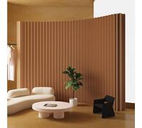 Foldable Retractable Room Divider, Creative Screen Partition for Home, Office, Store, and Live Broadcast Background