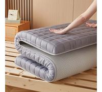 Foldable Roll Up Dormitory Mat Pad, Floor Mattress Japanese Futon Double Mattress Topper, for Guests, Dormitories, Camping, Sofas & Lounges,003,1.5 * 1.9m about9cm