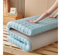 Foldable Roll Up Dormitory Mat Pad, Floor Mattress Japanese Futon Double Mattress Topper, for Guests, Dormitories, Camping, Sofas & Lounges,002,1.8 * 2.0m about9cm