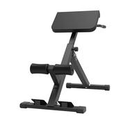 Foldable Roman Chair Adjustable Hyperextension Bench Multifunction Back Extension Machine Abdominal Exercise Leg Strength Trainer Exercise Chair For Home Gym Max 264Lbs(Color:A)