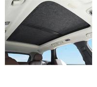 Foldable Roof Sunshade Car Panoramic Sunroof Insulation Roof Visor For Cadillac XT5 2016~2024 Electrostatic Adsorption Sky Curtain Sunshade(Black)