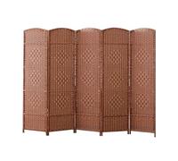 Foldable Room Divider - 3 to 8 Panels Freestanding Wall Partition for Indoor/Outdoor Use - Ideal for Home, Office, Bedroom, Classroom & Restroom (79x59in)