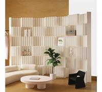 Foldable Room Divider, Multifunctional Partition Wall with Shelf, No Assembly Required - Perfect for Offices, Living Rooms, Bedrooms