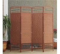 Foldable Room Divider Portable 5Piece Set DiamondSd Fiber Material 80cm x 40cm Adjustable Height Ideal for Home & Office Versatile Space Separator