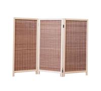 Foldable Room Divider Privacy Screen, Handwoven Temporary Partition for Indoor Use, Perfect as a Dressing Room or Living Room Separator
