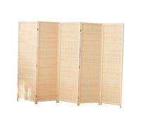 Foldable Room Divider Privacy Screen, Handwoven Temporary Partition for Indoor Use, Perfect as a Dressing Room or Living Room Separator