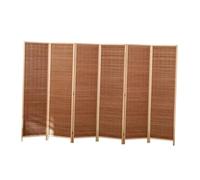 Foldable Room Divider Privacy Screen, Handwoven Temporary Partition for Indoor Use, Perfect as a Dressing Room or Living Room Separator