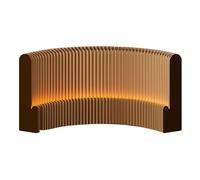 Foldable Room Divider ScreenFreestanding Privacy Partition Wall MultiPurpose for Home Office Bedroom & StudioPortable Brown H75xW21.5xL300400cm