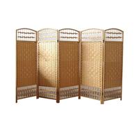 Foldable Room Divider, Short Partition Privacy Screen, Temporary Separator for Kindergarten or Lounge, No Assembly Required, 4 Panels