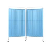 Foldable Room Divider with Swivel Wheels, Adjustable Panels for Privacy and Space Division in Homes or Offices
